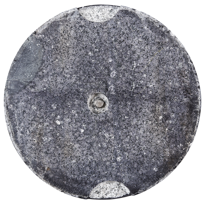 Base per ombrellone in granito color nero 45 cm terrazzo giardino esterno metallo robusto