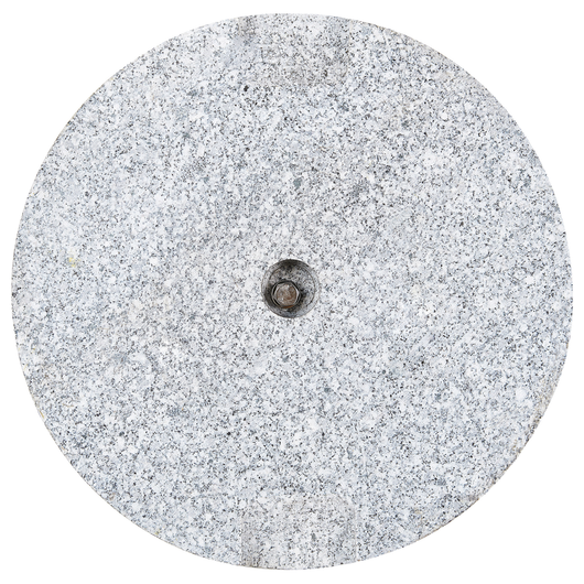 Base per ombrellone in granito color nero 45 cm terrazzo giardino esterno metallo robusto