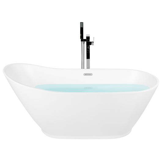 Vasca da bagno freestanding in acrilico bianco opaco 170 x 75 cm bagno moderno