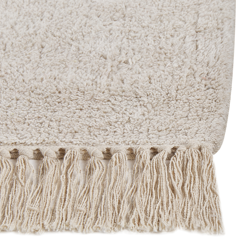 Tappeto in cotone nappe multicolore 140 x 200 cm soggiorno camera da letto