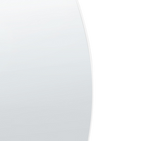 Specchio da parete rotondo senza cornice argento ø 50 bagno soggiorno camera da letto