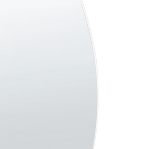 Specchio da parete rotondo senza cornice argento ø 50 bagno soggiorno camera da letto