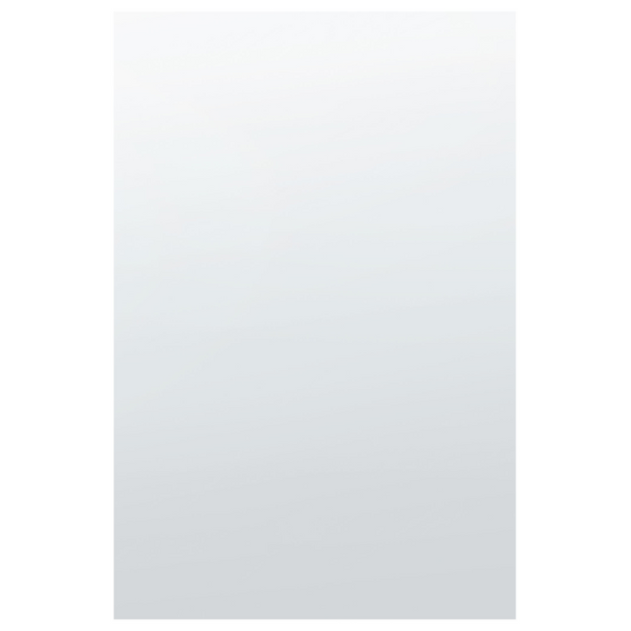 Specchio da parete rettangolare senza cornice argento 40 x 60 cm bagno soggiorno camera da letto