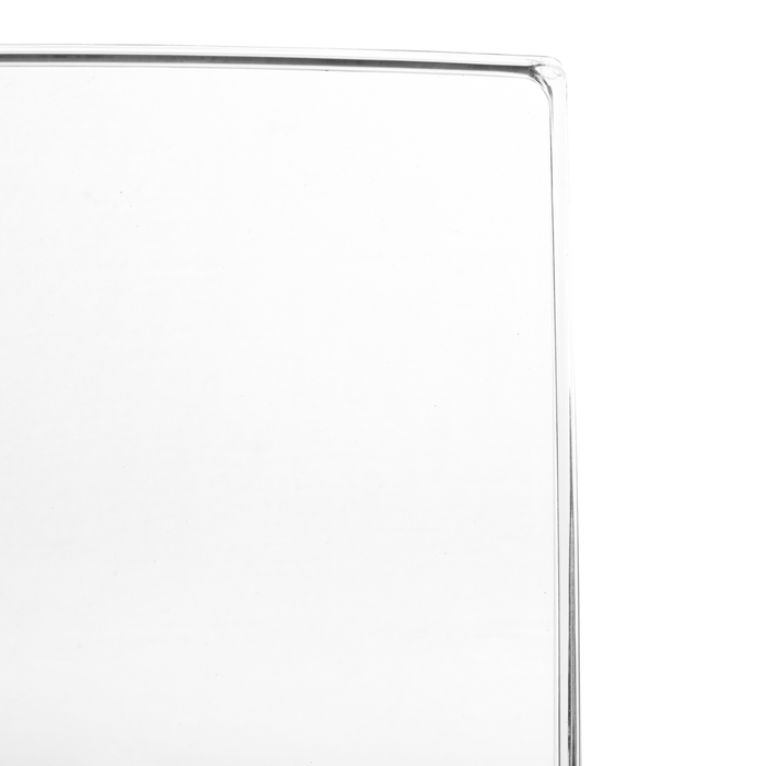 Set di 2 sgabelli da bar plastica trasparente sedie da bar sedia alta cucina moderno