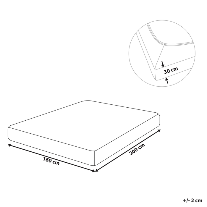 Lenzuolo con angoli cotone azzurro 160 x 200 cm con bordi elastici modello classico a tinta unita camera da letto classica