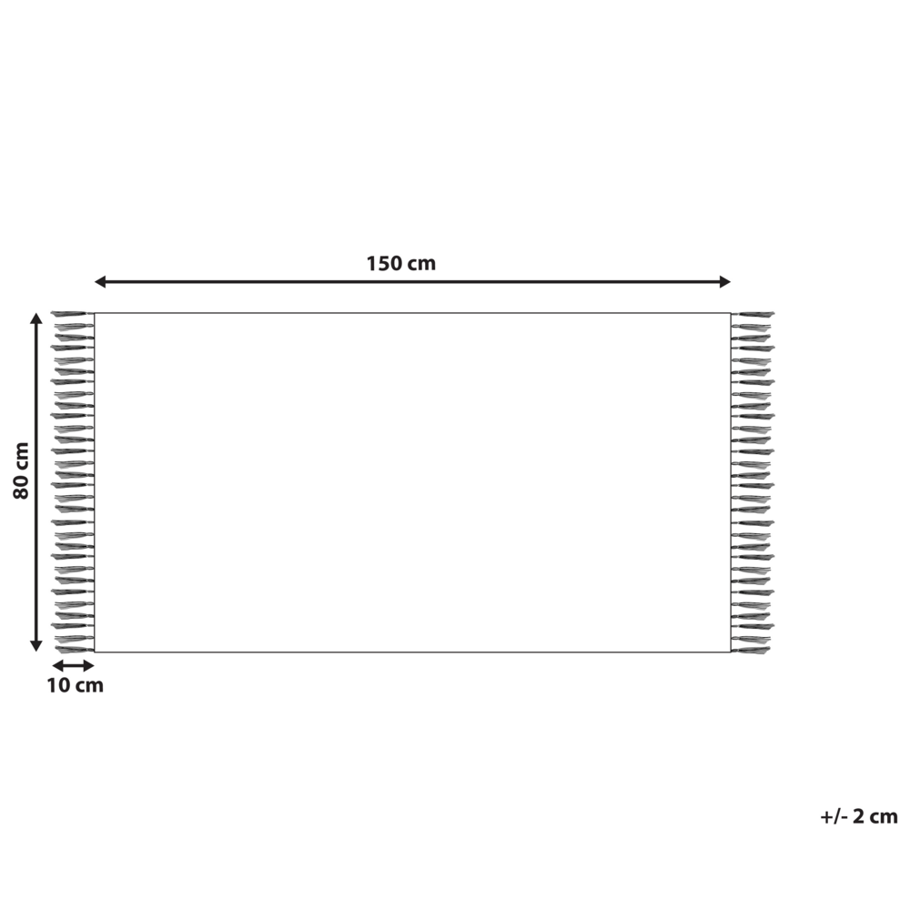 Tappeto in juta senape 80 x 150 cm tessuto a mano con frange stile boho per la sala della camera da letto