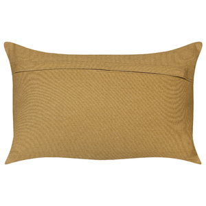 Set di 2 cuscini in iuta motivo geometrico 30 x 50 cm multicolore soggiorno camera da letto