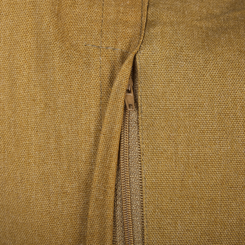 Set di 2 cuscini in iuta motivo geometrico 30 x 50 cm multicolore soggiorno camera da letto