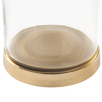 Set di 2 contenitori decorativi in alluminio oro e argento Barattoli con motivi animali Coperchi trasparenti