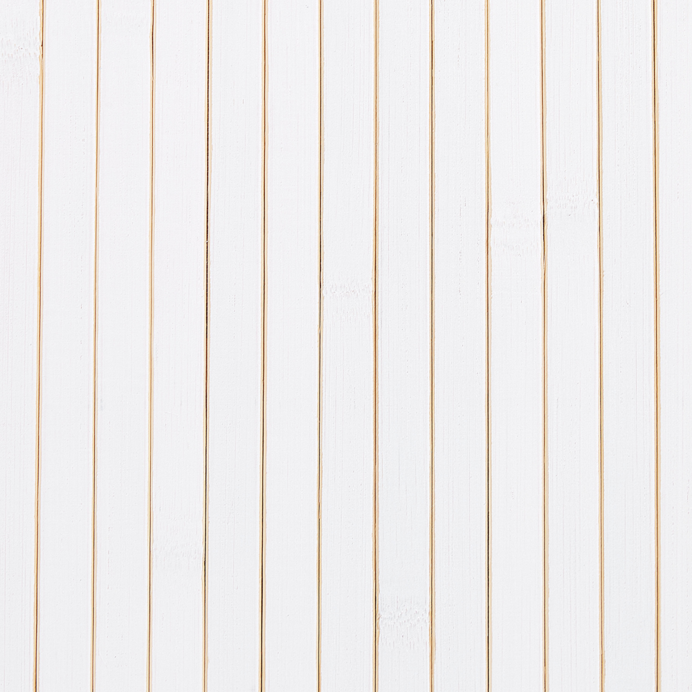 Cestino portaoggetti in bambù bianco con coperchio Cestino per biancheria Accessori pratici lavanderia bucato