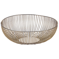 Vassoio decorativo in metallo dorato vassoio d'accento Design traforato