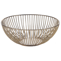 Vassoio decorativo in metallo dorato vassoio d'accento Design traforato