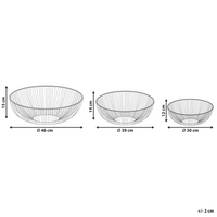 Vassoio decorativo in metallo dorato vassoio d'accento Design traforato