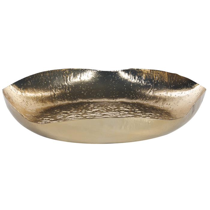 Set di 3 vassoi decorativi in metallo dorato per gioielli, piatti rotondi, accessori per la casa con texture glamour