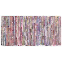 Tappeto in cotone Multicolore 80 x 150 cm rettangolare fatto a mano Boho
