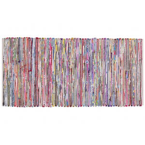 Tappeto in cotone Multicolore 80 x 150 cm rettangolare fatto a mano Boho