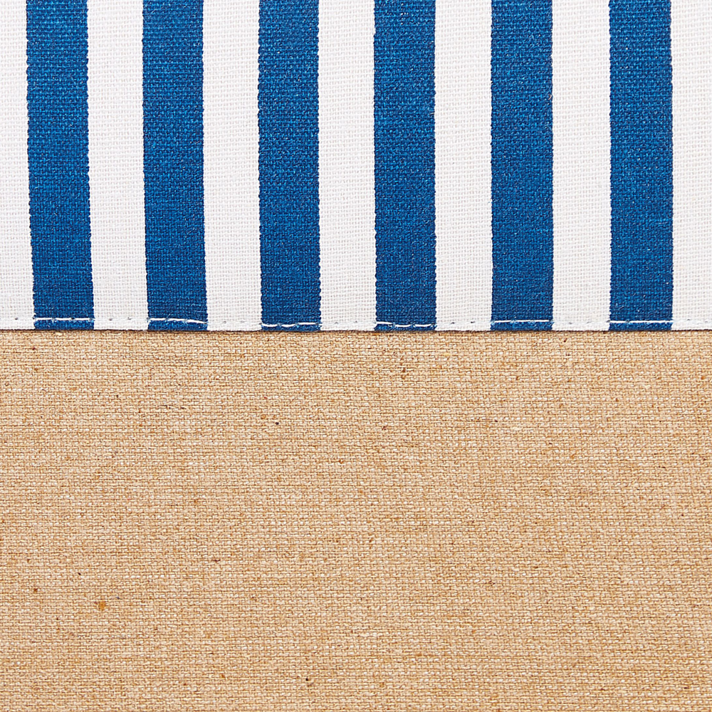 Set di 2 ceste portaoggetti in cotone beige con maniglie Soggiorno tradizionale Camera da letto