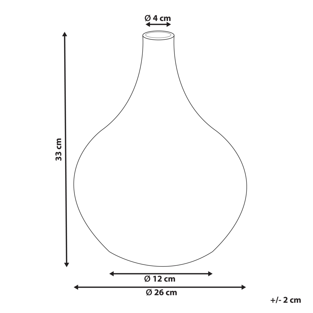 Vaso decorativo in terracotta bianca 33 cm Fatto a mano con motivi rustici Boho Accessori per la casa