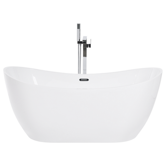 Vasca da Bagno Freestanding in Acrilico Sanitario Bianco 170 x 77 cm