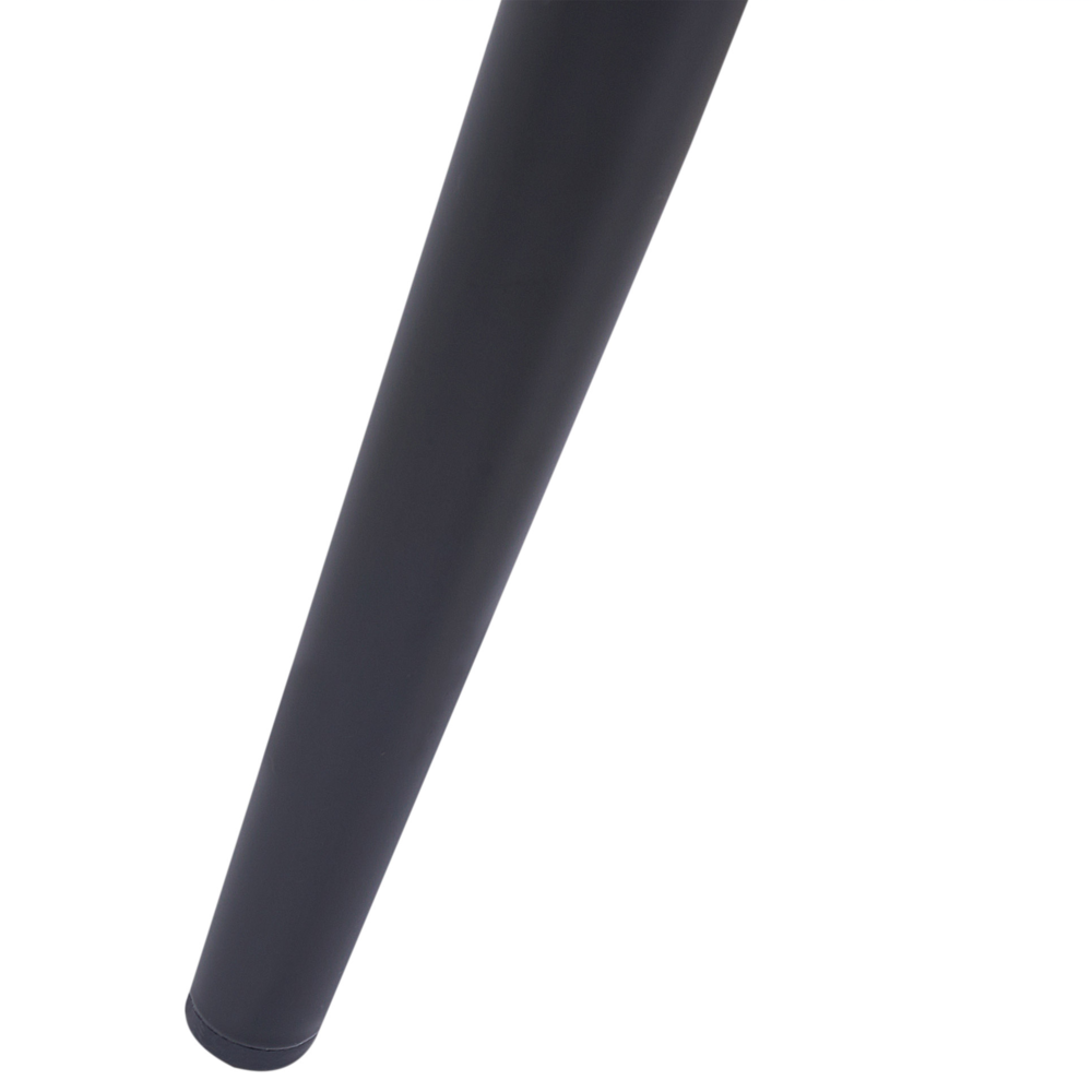 Tavolino da caffè Bianco effetto marmo Base nera Soggiorno Camera da letto Moderno