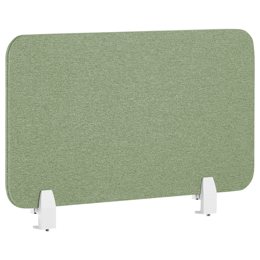Pannello Divisorio Fonoassorbente per scrivania in PET verde 72 x 40 cm tavolo ufficio