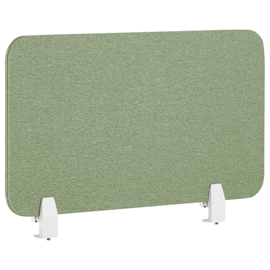 Pannello Divisorio Fonoassorbente per scrivania in PET verde 80 x 40 cm tavolo ufficio