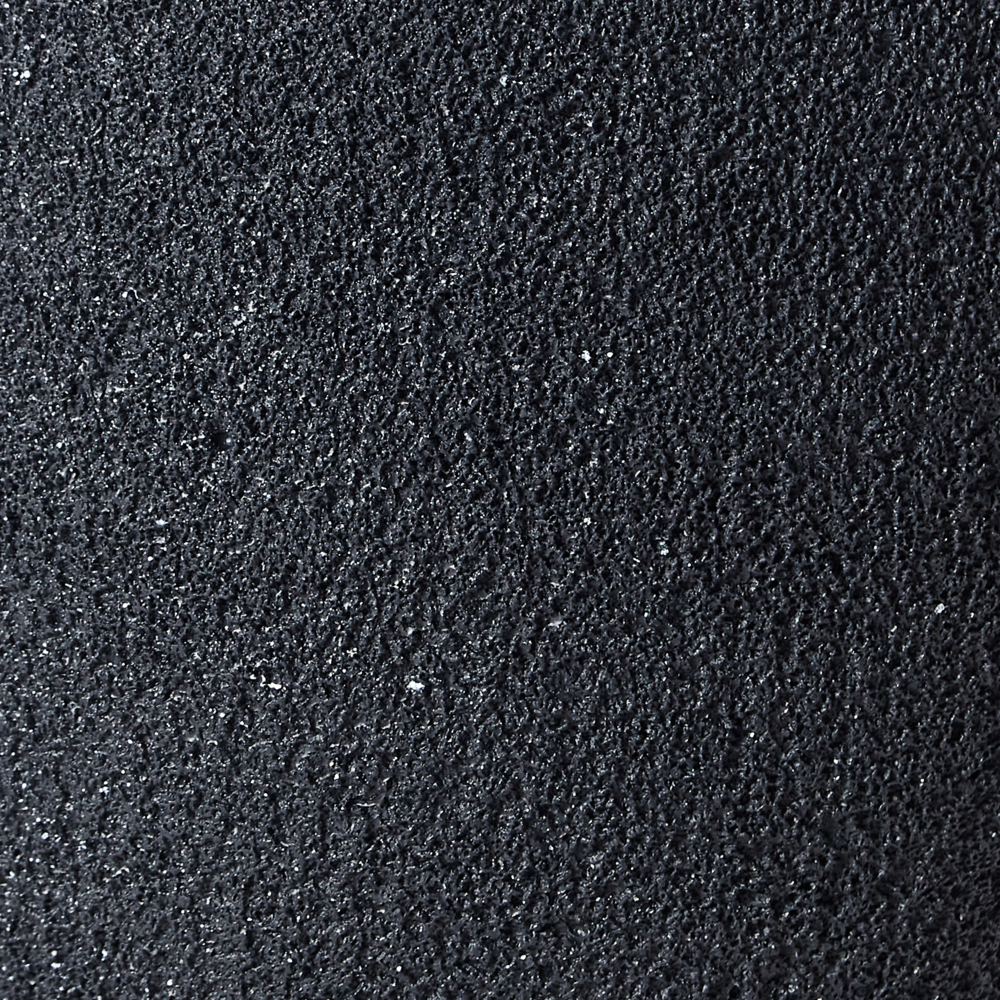 Vaso da fiori in argilla grigio scuro 36 x 36 x 32 cm per interni ed esterni resistente alle intemperie