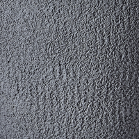 Vaso da fiori in argilla grigio 55 x 55 x 53 cm per interni ed esterni resistente alle intemperie