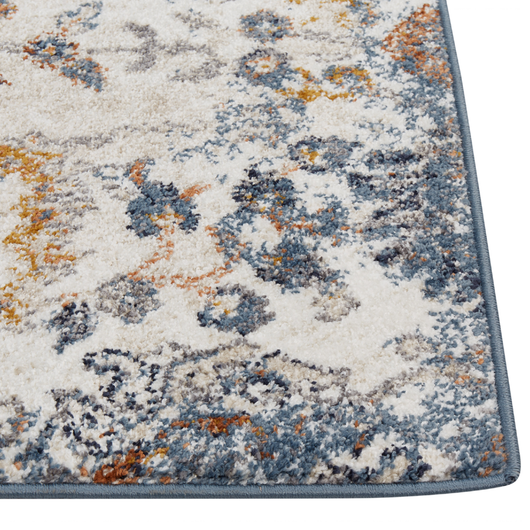 Tappeto per aree in materiale sintetico multicolore 80 x 150 cm Motivo orientale con fondo in iuta Vintage Camera da letto