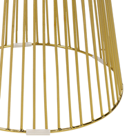 Tavolino con piano in marmo bianco e struttura in metallo dorato 41 x 41 cm Rotondo Soggiorno moderno Glam Camera da letto