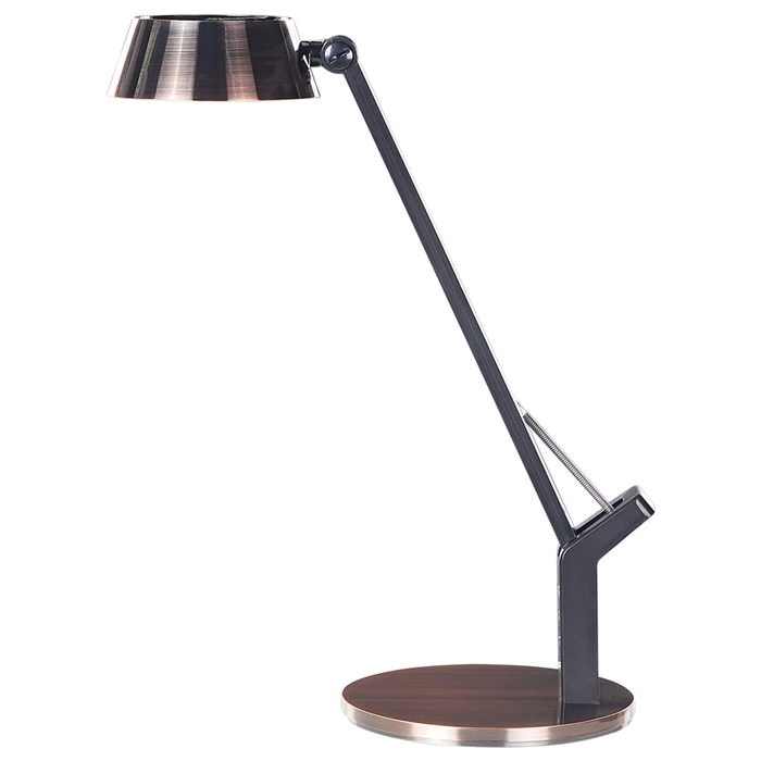Lampada a LED rame con piastra metallica con supporto usb 40 cm cameretta ufficio soggiorno