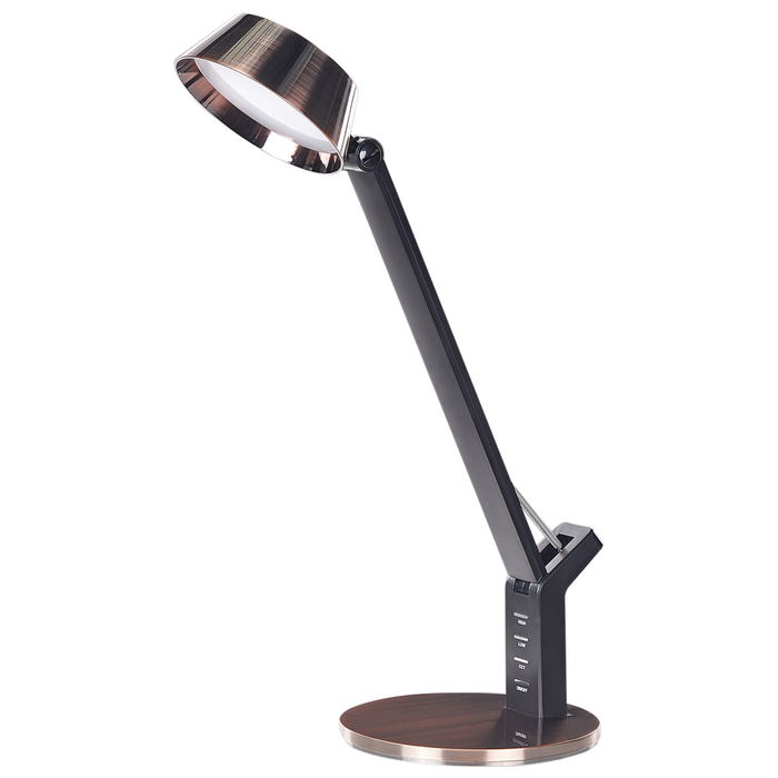 Lampada a LED rame con piastra metallica con supporto usb 40 cm cameretta ufficio soggiorno