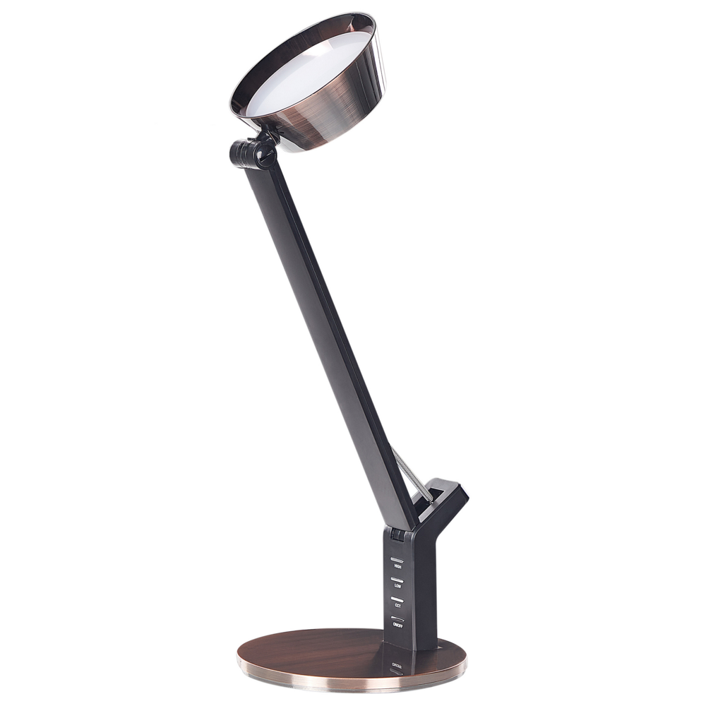 Lampada a LED rame con piastra metallica con supporto usb 40 cm cameretta ufficio soggiorno