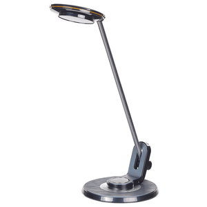 Lampada da soffitto a LED con piastra metallica nera 45 cm supporto USB ufficio soggiorno cameretta