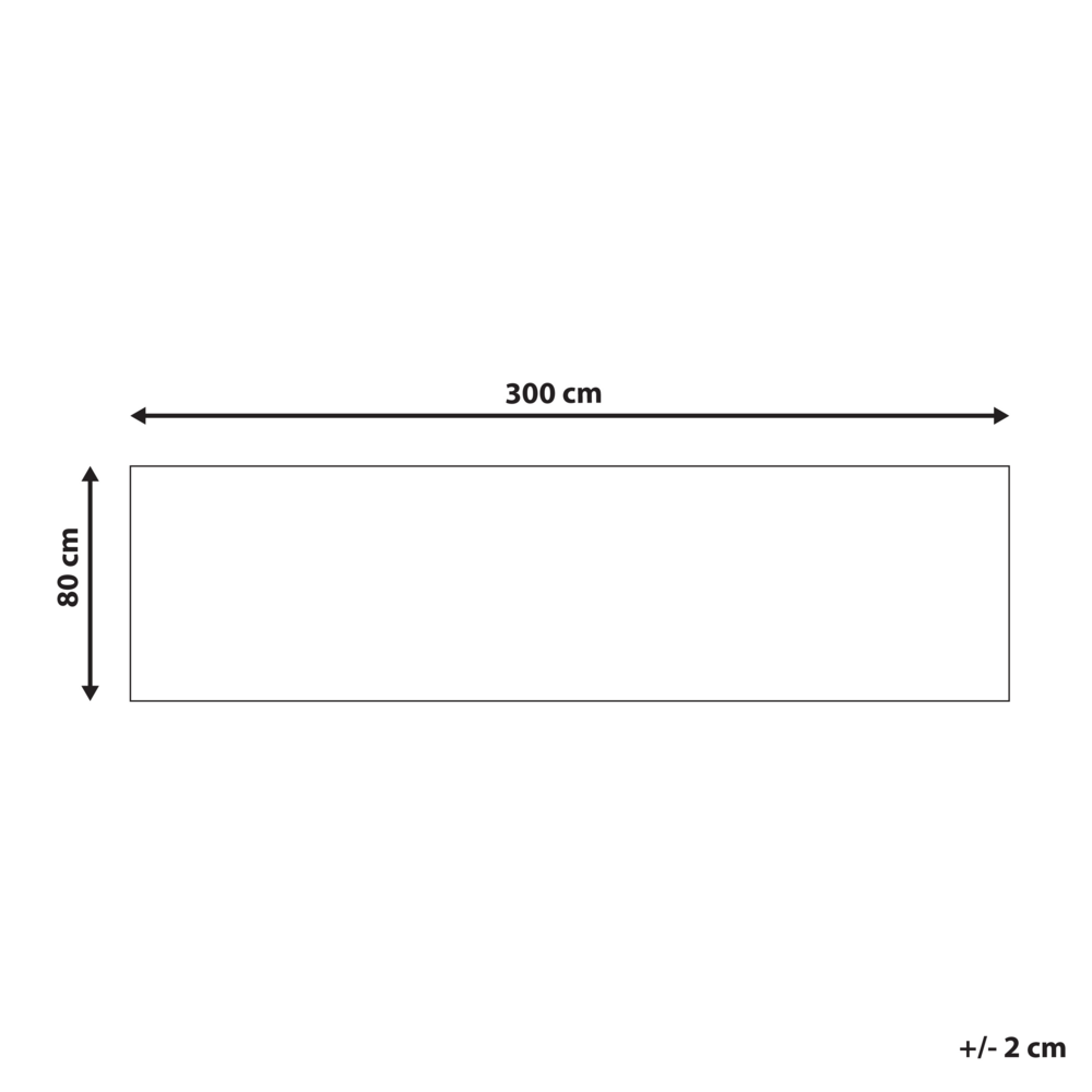 Tappeto Multicolore 80 x 300 cm Orientale Soggiorno Camera da letto