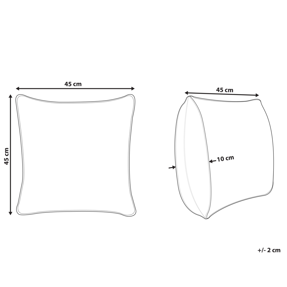 Set di 2 cuscini in velluto con motivo floreale rosa 45 x 45 cm divano soggiorno camera da letto