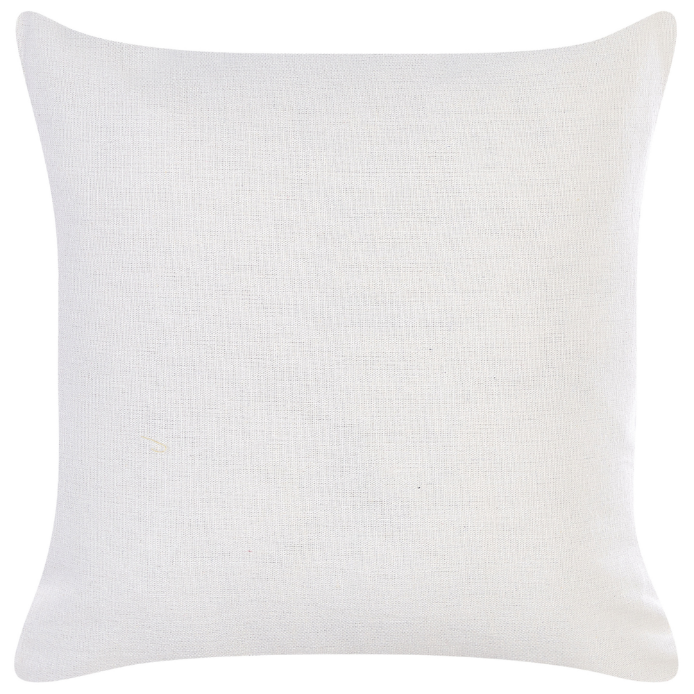 Set di 2 cuscini in velluto con stampa di animale 45 x 45 cm bianco divano soggiorno camera da letto