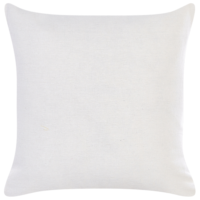 Set di 2 cuscini in velluto con stampa di animale 45 x 45 cm bianco divano soggiorno camera da letto