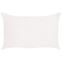 Set di 2 cuscini da lancio Cuscini decorativi in velluto a coste 50 x 30 cm bianco sporco