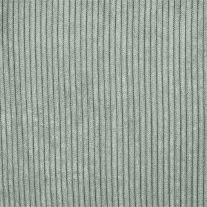 Set di 2 cuscini decorativi in velluto a coste verde chiaro 43 x 43 cm stile moderno tradizionale