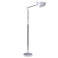 Lampada da terra LED bianco in materiale sintetico 169 cm regolabile soggiorno camera da letto