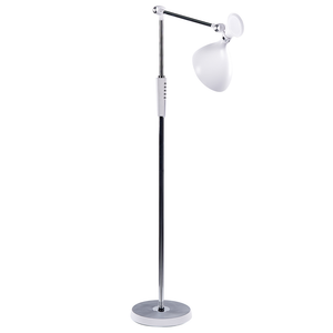 Lampada da terra LED bianco in materiale sintetico 169 cm regolabile soggiorno camera da letto