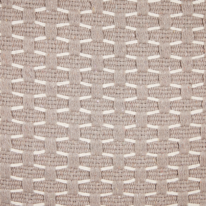 Set di 2 cuscini in tessuto di poliestere tortora 45 x 25 cm con nappe e imbottitura soggiorno camera da letto