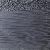 Vaso tondo in fibra di argilla e pietra grigia 50 x 50 x 39 cm interni esterni giardino terrazzo