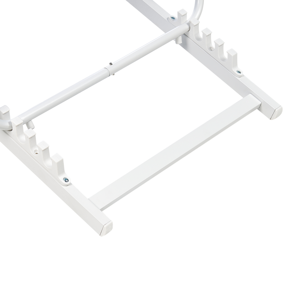 Sedia a sdraio pieghevole e reclinabile per esterno turchese e bianco piscina terrazzo giardino