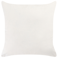 Set di 2 cuscini arancio e nero 45 x 45 cm in poliestere lino cotone foglie soggiorno camera da letto