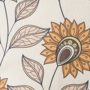 Set di 2 cuscini sparsi multicolore 45 x 45 cm Cuscino da lancio Motivo floreale rimovibile con imbottitura