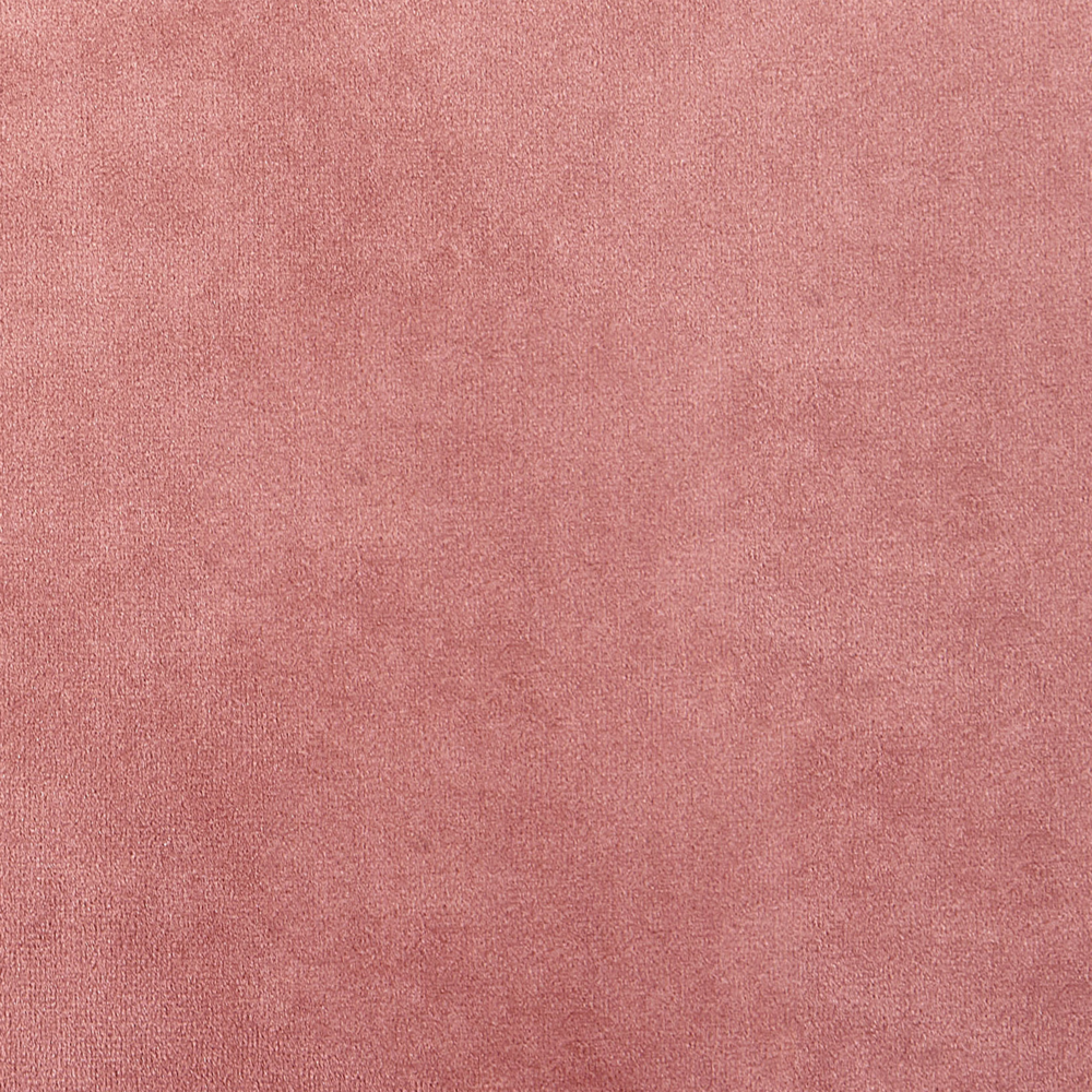 Divano ad angolo a 1 posto in velluto rosa Modulo con gambe in metallo argento Stile glamour