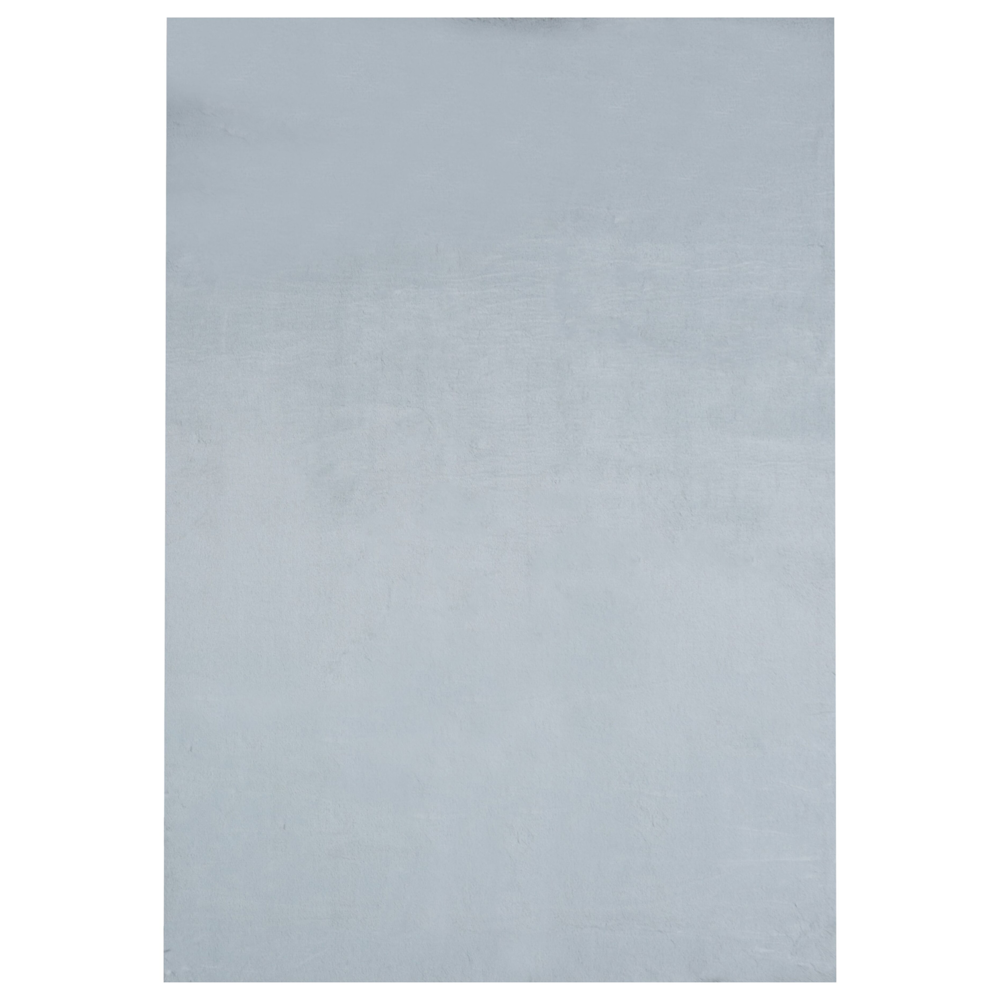 Tappeto Shaggy Artificiale di Coniglio in Pelliccia Ecologica Morbido e Soffice 160 x 230 cm Verde