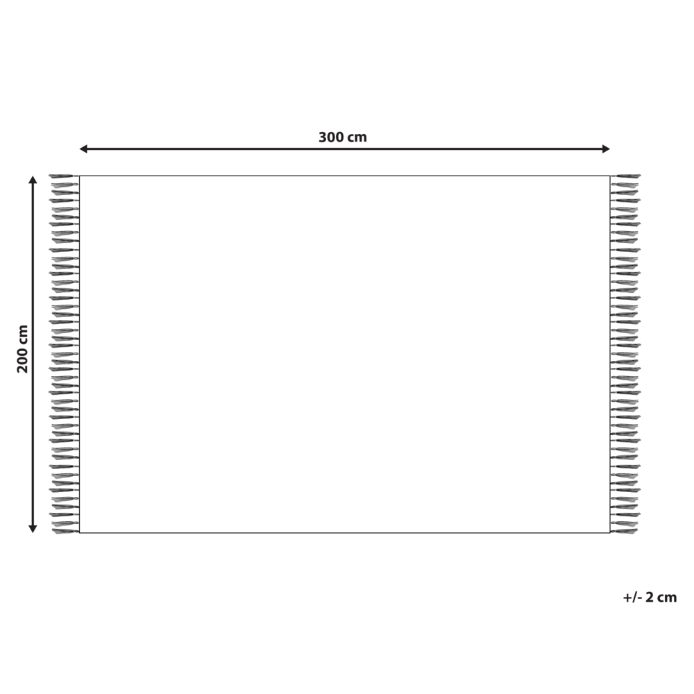 Tappeto di lana multicolore kilim a mano 200 x 300 cm soggiorno camera da letto